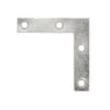 Dalepax Bright Zinc Plated Corner Plates 50mm