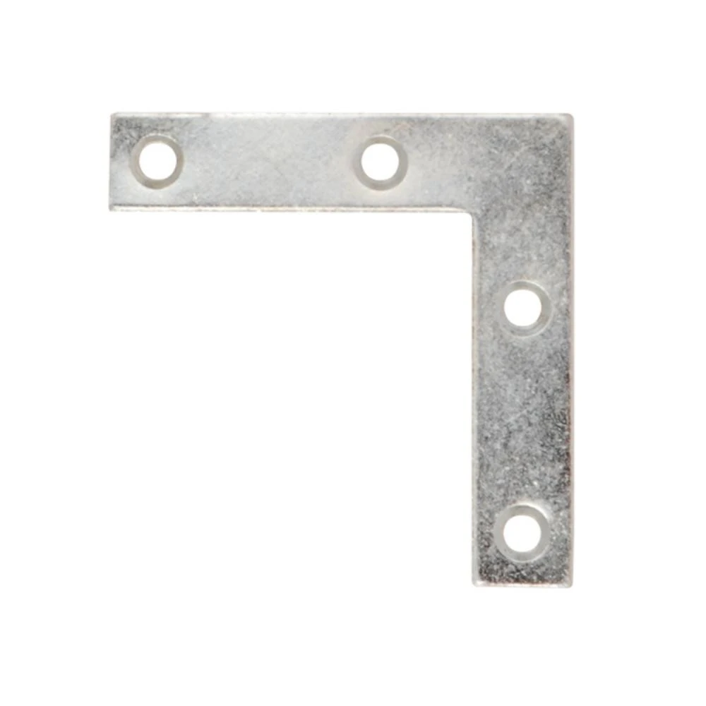 Dalepax Bright Zinc Plated Corner Plates 50mm Dalepax Bright Zinc Plated Corner Plates 50mm -Howarth Timber Shop