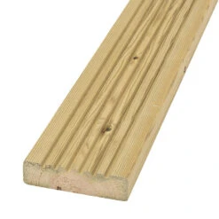 ArborDeck Timber Decking UC3u Treated Reversible Grooved Or Reeded 38 X 125 X 3600mm