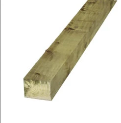 Green Sawn UC3u Treated Timber Fence Post FSC 75 X 125 X 1800mm