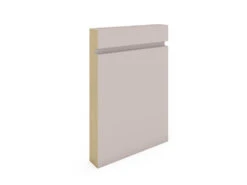 Flat Shadow Grooved MDF Primed Skirting FSC 18 X 144 X 4400mm