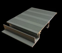 BuildDeck QuickFit Aluminium Decking 3600 X 21 X 152mm (RAL7039)