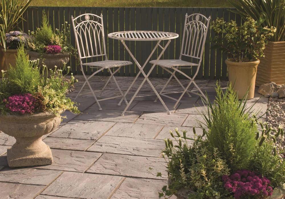 Bradstone Ashbourne Eco Concrete Paving Weathered Grey Patio Pack (9.72m2) (22780) Bradstone Ashbourne Eco Concrete Paving Weathered Grey Patio Pack (9.72m2) (22780) -Howarth Timber Shop Ashbourne20ECO20Weathered20Grey2028129.jpg 38844.1755741727