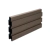 Talasey Piranha Horizontal Slatted Retro Fit Composite Fence Kit Brown Cedar 48 X 212 X 1823mm (9 Boards)