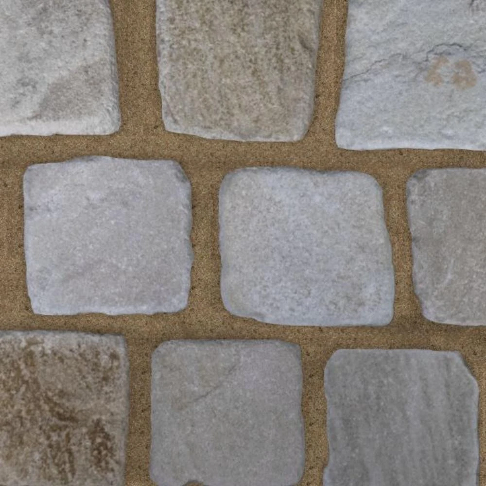 Talasey Cobblestone Pewter Sandstone Cobble Paving Project Pack x 25-50mm (15m2) Talasey Cobblestone Pewter Sandstone Cobble Paving Project Pack X 25-50mm (15m2) -Howarth Timber Shop Cobblestone Pewter Swatch.jpg 83793.1755744523