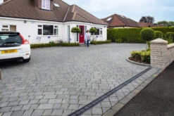 Drivesett Tegula Concrete Paving Pennant Grey 240 X 160 X 50mm (10.91m2)