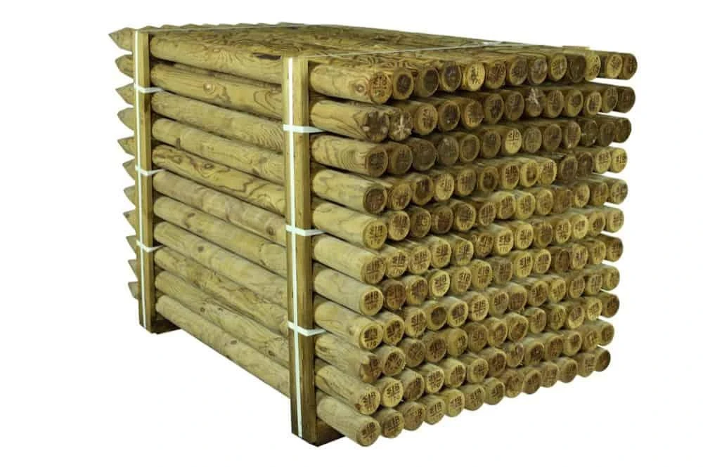 Machine Round Pointed Post UC4 Treated Green Redwood Kiln Dried FSC 100 x 1800mm Machine Round Pointed Post UC4 Treated Green Redwood Kiln Dried FSC 100 X 1800mm -Howarth Timber Shop E4GR 4 2.jpg 12009.1755743649