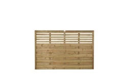 Forest Garden Kyoto Fence Panel Pressure Treated Decorative Panel 1800 X 1200mm (3 Pack)