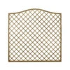 Forest Garden Europa Hamburg Garden Screen Pressure Treated Decorative Panel 1800 X 1800mm (5 Pack)