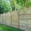 Grange Elite Meloir Decorative (4ft) Fence Panel Green PEFC 1800 X 1500 X 40mm (ELTMLPAN15)