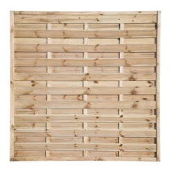 Grange Elite Espirit Square Top Decorative (6ft) Fence Panel Green PEFC 1800 X 1800 X 40mm (ESMSQ18)