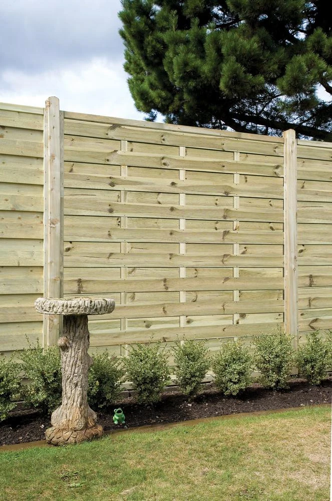 Grange Elite Espirit Square Top Decorative (6ft) Fence Panel Green PEFC 1800 x 1800 x 40mm (ESMSQ18) Grange Elite Espirit Square Top Decorative (6ft) Fence Panel Green PEFC 1800 X 1800 X 40mm (ESMSQ18) -Howarth Timber Shop ESMSQ1820Lifestyle20Image.jpg 39809.1755761067