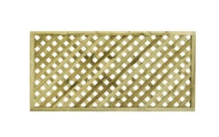 Grange Elite Square (3ft) Lattice Panel Green PEFC 1800 X 900 X 40mm (ELTSQL3)