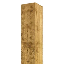 Green Incised Fence Post UC4 Treated Timber FSC 100 X 100 X 1800mm