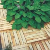 Forest Garden Ridged Deck Tile 500 X 500 X 32mm (4 Pack)