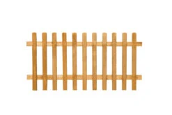 Forest Garden Pale Picket Fence Panel (6x3) 1830 X 900mm (3 Pack)