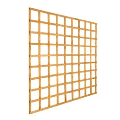 Forest Garden Europa Plain Decorative (4ft) Fence Panel Pressure Treated PEFC 1800 X 1200 X 45mm (4 Pack)