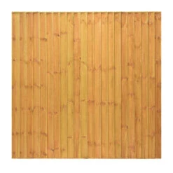 Grange Standard Featheredge Golden Brown 4 Foot Fence Panel PEFC 1220 X 1828 X 50mm (SFEP4)