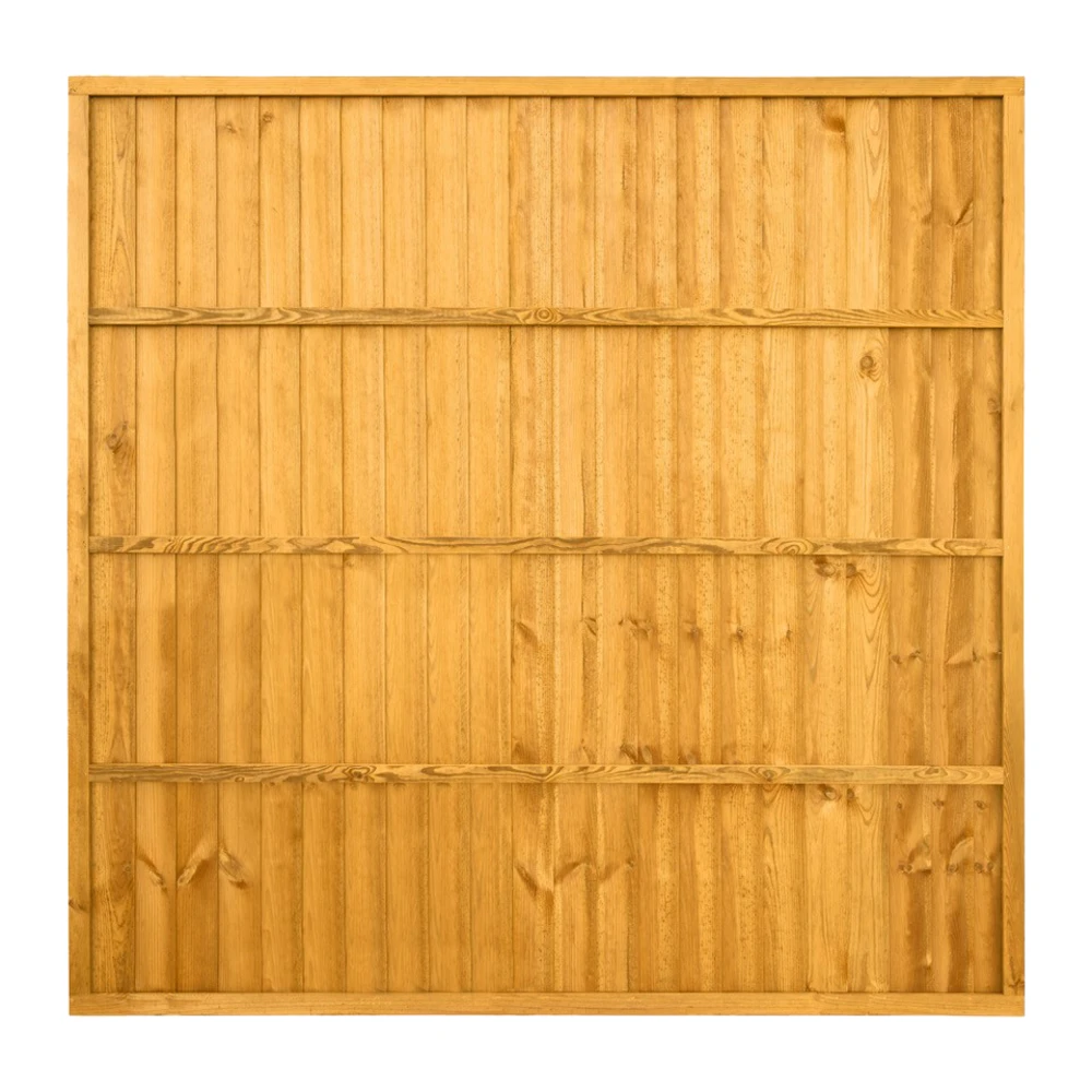 Grange Superior Closeboard 6ft Vertical Fence Panel Golden Brown Pressure Treated PEFC 1830 x 900 x 40mm Grange Superior Closeboard 6ft Vertical Fence Panel Golden Brown Pressure Treated PEFC 1830 X 900 X 40mm -Howarth Timber Shop GSCBN20Cutout20Back 28958.1755747796