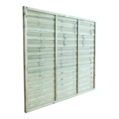 Grange Superior Lap Panel Vertical Fence Panel Green PEFC 1500 X 1828 X 40mm (GSLG5V)