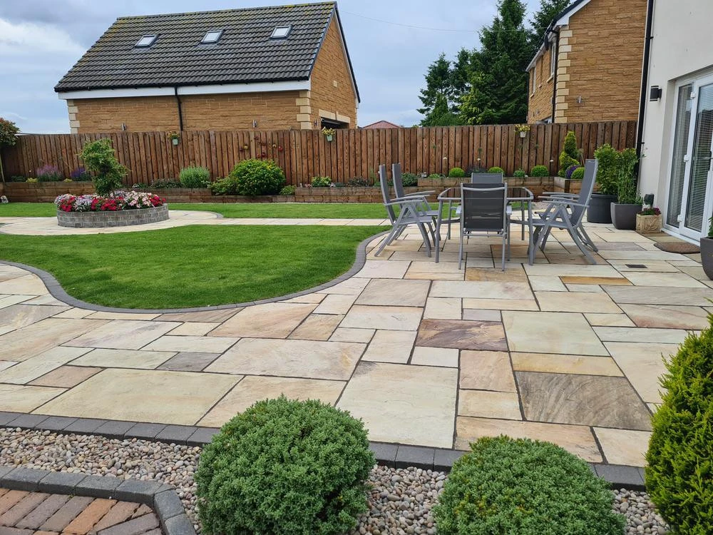Talasey Classicstone Golden Fossil Sandstone Paving Project Pack x 24mm (18.90m2) Talasey Classicstone Golden Fossil Sandstone Paving Project Pack X 24mm (18.90m2) -Howarth Timber Shop Golden Fossil PP IMG 01.jpg 98988.1755744749