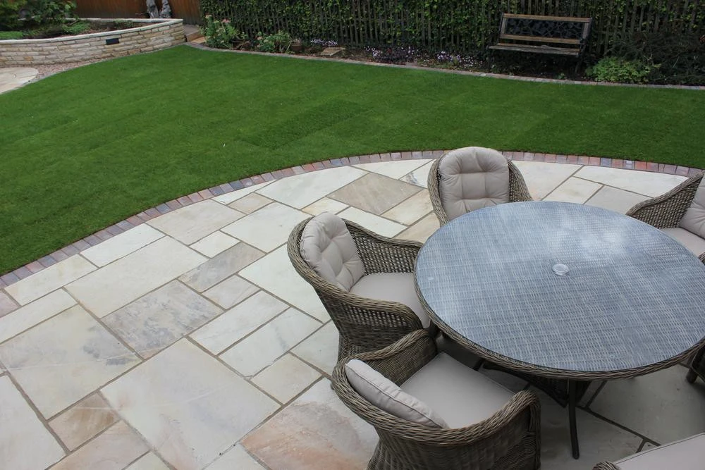 Talasey Classicstone Golden Fossil Sandstone Paving Project Pack x 24mm (18.90m2) Talasey Classicstone Golden Fossil Sandstone Paving Project Pack X 24mm (18.90m2) -Howarth Timber Shop Golden Fossil PP IMG 03.JPG 25475.1755744749