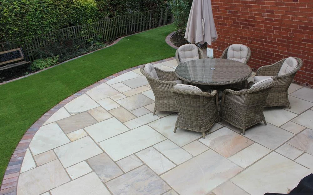 Talasey Classicstone Golden Fossil Sandstone Paving 600 x 600 x 24mm (15.80m2) Talasey Classicstone Golden Fossil Sandstone Paving 600 X 600 X 24mm (15.80m2) -Howarth Timber Shop Golden Fossil PP IMG 04.JPG 06591.1755744758