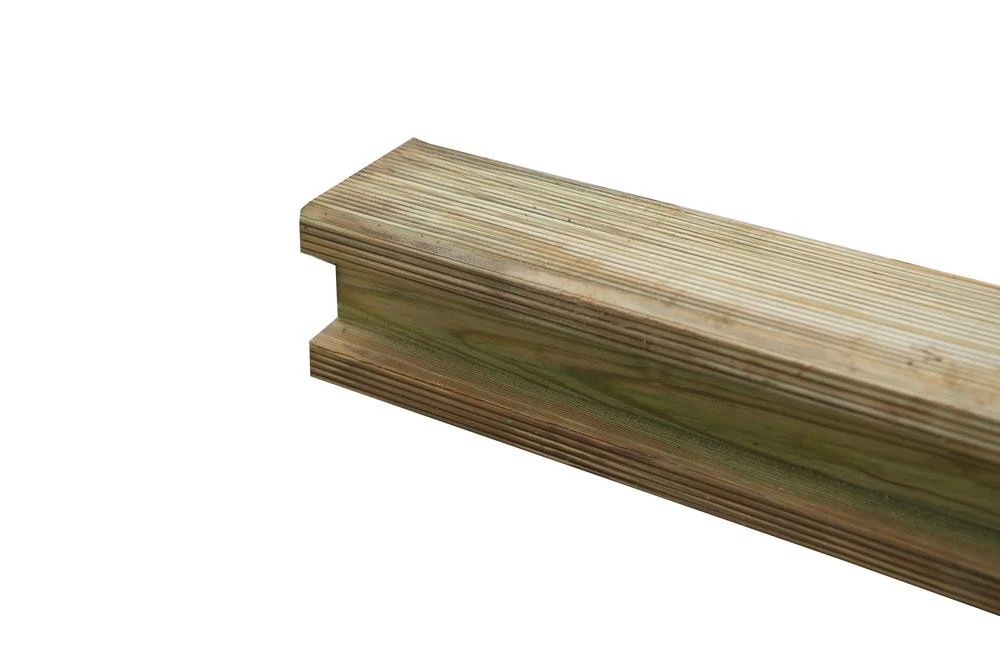 Forest Garden Reeded Slotted Fence Post (8ft) 2400 x 94 x 94mm (5 Pack) Forest Garden Reeded Slotted Fence Post (8ft) 2400 X 94 X 94mm (5 Pack) -Howarth Timber Shop HTPRSTP 4.jpg 00357.1755753463