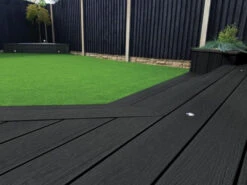 Piranha Hunter Composite Decking Boards Anthracite 136 X 25 X 3600mm