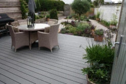Piranha Hunter Composite Decking Boards Mid Grey 136 X 25 X 3600mm