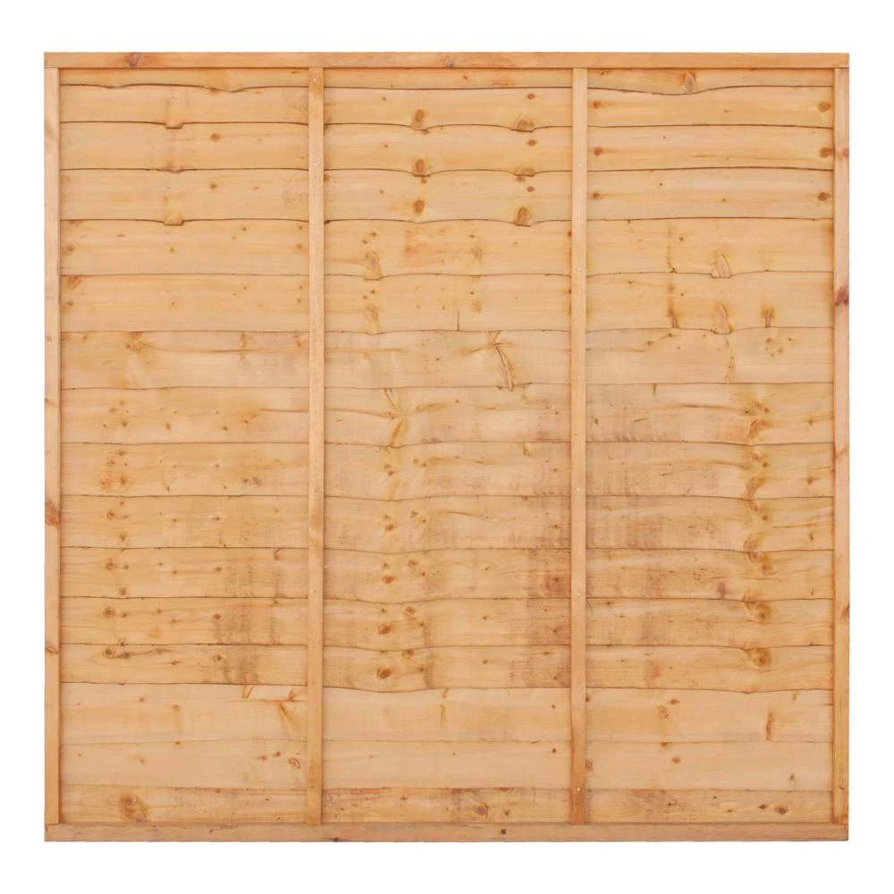 Grange Superior Lap Pressure Treated (2ft) Fence Panel Golden Brown PEFC 1828 x 600 x 40mm (GSL2) Grange Superior Lap Pressure Treated (2ft) Fence Panel Golden Brown PEFC 1828 X 600 X 40mm (GSL2) -Howarth Timber Shop