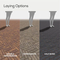 Marshalls Savanna Linear Block Paving Traditional 200 X 50 X 60mm (1sqm) -Howarth Timber Shop Lay20Pattern.jpg 36744.1755748807