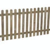 Forest Garden Heavy Duty Pale Palisade (3ft) Fence Panel Pressure Treated 1800 X 900mm (Pack 3)