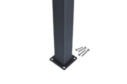 Piranha Fencing Aluminium Bolt Down Post 75 X 75 X 1900mm