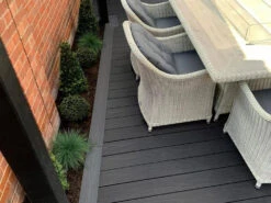 Piranha Terrafuzion Reversible Composite Decking Board Slate & Graphite 140 X 23 X 3600mm