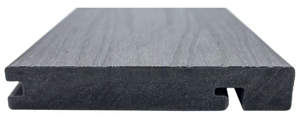 Piranha Terrafuzion Composite Decking Edging Board Slate 120 x 10 x 3600mm Piranha Terrafuzion Composite Decking Edging Board Slate 120 X 10 X 3600mm -Howarth Timber Shop