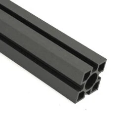 ArborFence Composite Fence Post Light Grey With 3 End Strips