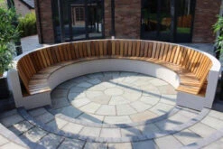 Talasey Classicstone Promenade Circle Kit Sandstone Paving 24mm (9m2)