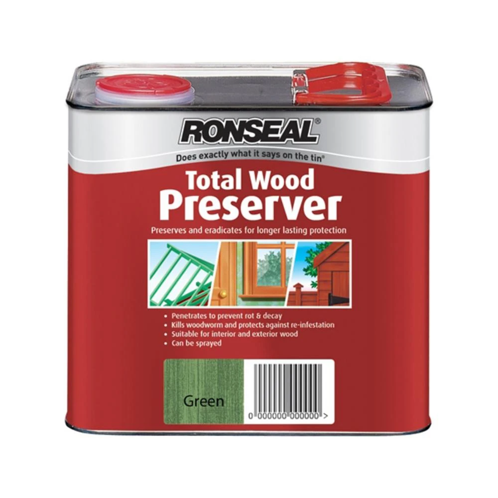 Ronseal Total Wood Preserver Clear 5 Litres (38589) Ronseal Total Wood Preserver Clear 5 Litres (38589) -Howarth Timber Shop Ronseal202.5ltr20Clear20Total20Wood20Preserver.jpg 93752.1757470658