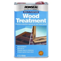 Ronseal Multi Purpose Wood Treatment Clear 5 Litres (39072)