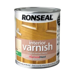 Ronseal Interior Varnish Quick Dry Matt Clear 750ml
