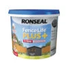 Ronseal Fencelife Plus Charcoal Grey 9 Litre