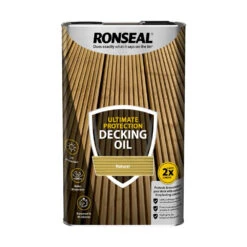 Ronseal Ultimate Decking Oil Natural 5 Litres (37297)