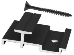 Piranha Shadow Gap Composite Cladding Universal Clip & Screw (100 Pack)