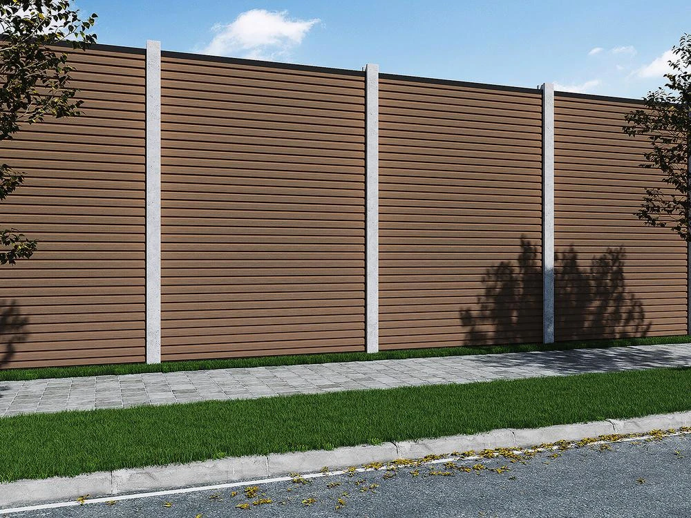 Talasey Piranha Horizontal Slatted Retro Fit Composite Fence Kit Brown Cedar 48 x 212 x 1823mm (9 Boards) Talasey Piranha Horizontal Slatted Retro Fit Composite Fence Kit Brown Cedar 48 X 212 X 1823mm (9 Boards) -Howarth Timber Shop Slatted20Fencing20 20Brown20Cedar202 29456.1755741653