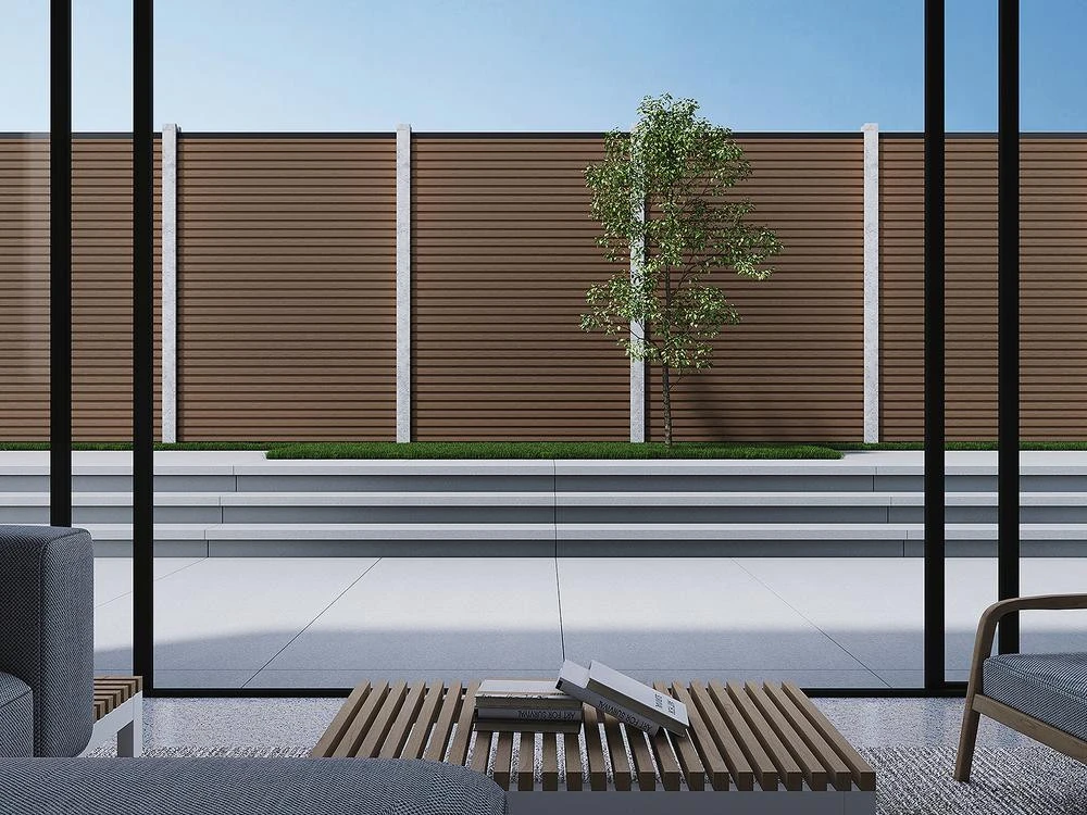 Talasey Piranha Horizontal Slatted Retro Fit Composite Fence Kit Brown Cedar 48 x 212 x 1823mm (9 Boards) Talasey Piranha Horizontal Slatted Retro Fit Composite Fence Kit Brown Cedar 48 X 212 X 1823mm (9 Boards) -Howarth Timber Shop Slatted20Fencing20 20Brown20Cedar 55191.1755741653