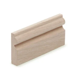 MDF White Oak Veneer Torus Unfinished Architrave 19 X 69 X 2400mm