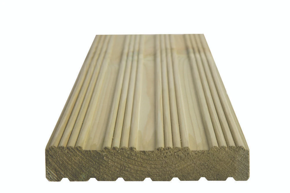 Timber Decking UC3u Treated Reversible Reeded or Grooved 32 x 125 x 3600mm Timber Decking UC3u Treated Reversible Reeded Or Grooved 32 X 125 X 3600mm -Howarth Timber Shop Treated20Grooved20 20Reeded20Reversible20Board20150mm.jpg 27317.1755770021