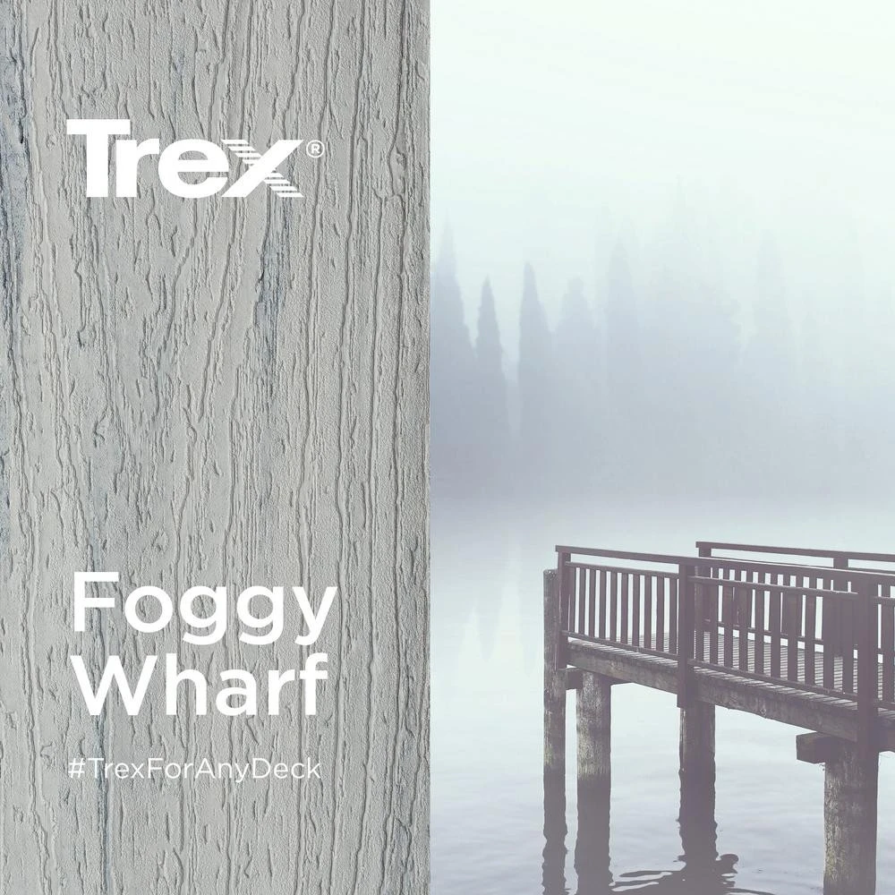 Trex Composite Decking Enhance Grooved Foggy Wharf 25 x 140 x 3660mm Trex Composite Decking Enhance Grooved Foggy Wharf 25 X 140 X 3660mm -Howarth Timber Shop