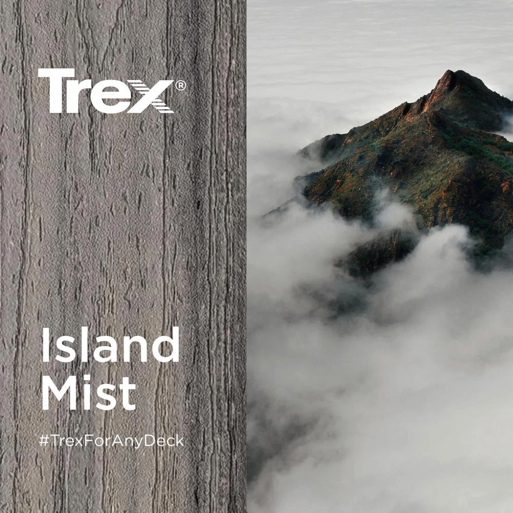 Trex Composite Decking Transcend Fascia Island Mist 19 x 184 x 3660mm Trex Composite Decking Transcend Fascia Island Mist 19 X 184 X 3660mm -Howarth Timber Shop